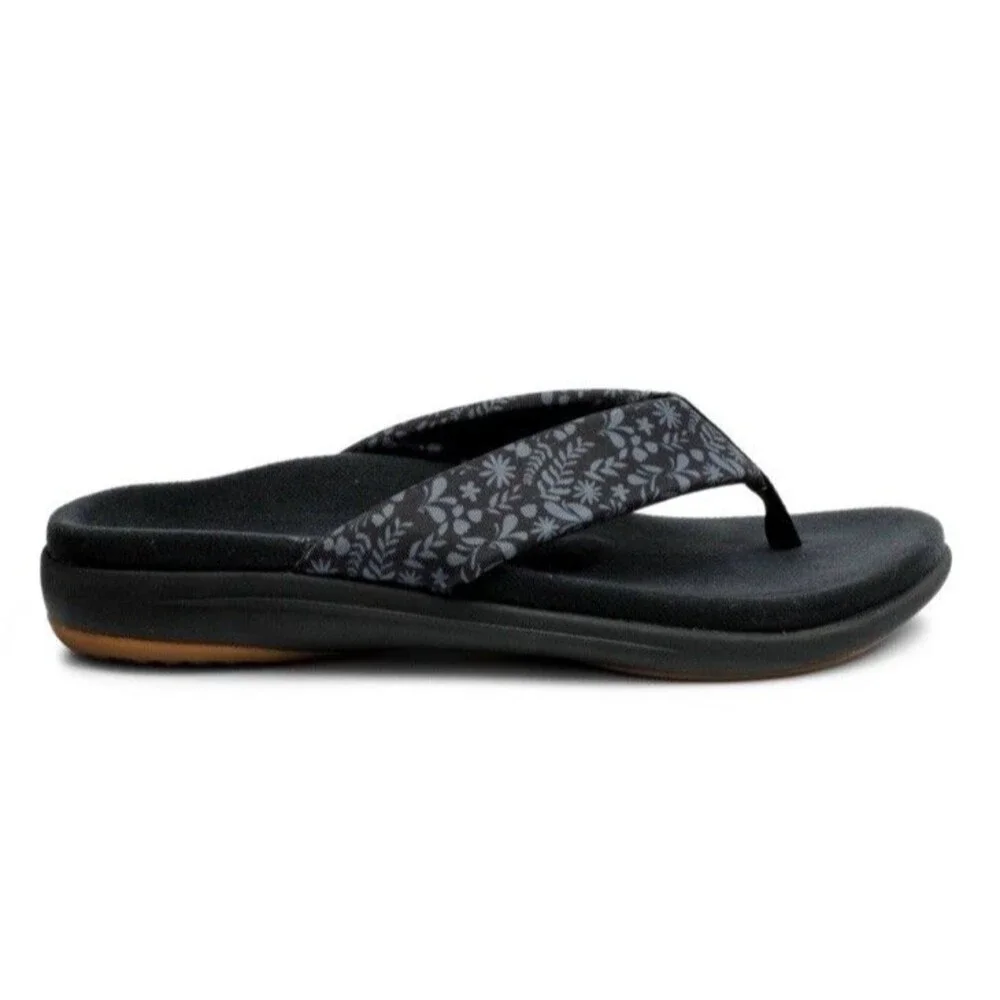 Comfort Recovery Orthotic Memory Foam Flip Flops Arch Support Revitalign US 11D